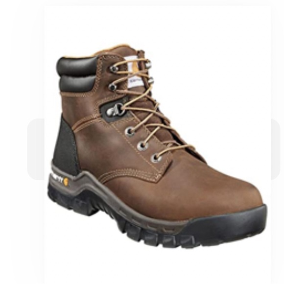 Carhartt Men's Size 8.5 Rugged Flex soft Toe Work Boot Oil Tanned CMF6066 - Picture 3 of 10
